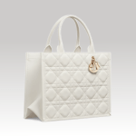 Christian Dior Book Tote Medium Bag White - Image 2
