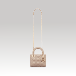 Christian Dior Lady Dior Mini Bag Beige - Image 3