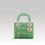 Christian Dior Lady Dior Mini Bag Green