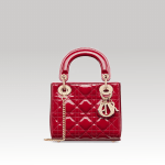 Christian Dior Lady Dior Mini Bag Red
