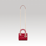 Christian Dior Lady Dior Mini Bag Red - Image 3