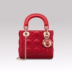 Christian Dior Lady Dior Red