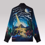 Casablanca Cowboy De L'Espace Silk Shirt - Image 3