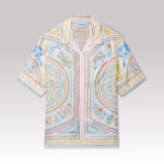 Casablanca Crayon Vase Silk Shirt