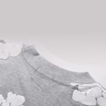 Denim Tears T-Shirt Gray - Image 3