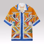 Casablanca Escalier Infini Silk Shirt