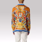 Casablanca Escalier Infini Silk Shirt - Image 4