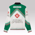 Casablanca Futuro Optimisto Silk Shirt - Image 4