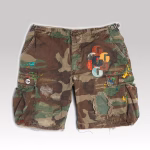 Gallery Dept. G Patch Woodland Camo Cargo Shorts
