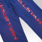Hellstar Sports Gel Sweatpants Blue - Image 4