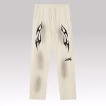 Hellstar Studios Brainwashed Sweatpants White