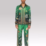 Casablanca La Boite A Bijoux Silk Shirt - Image 5
