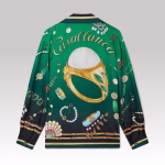 Casablanca La Boite A Bijoux Silk Shirt - Image 2
