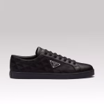 Prada Leather And Re-Nylon Sneakers
