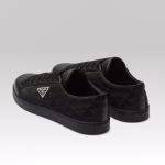 Prada Leather And Re-Nylon Sneakers - Image 4