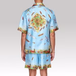 Casablanca Maison Sur Piloti Silk Shirt - Image 6