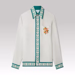 Casablanca Oranges En Fleur Silk Shirt