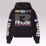 Rhude Petrol Patch Hoodie
