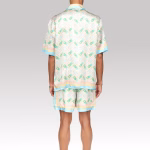 Casablanca Ping Pong Short Sleeve Silk Shirt - Image 5