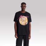Balmain Paris Logo & Planet T-Shirt - Image 2
