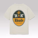 Rhude Tabaco Tee Cream - Image 2