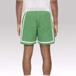 Rhude Colourblock Track Shorts Green - Image 6
