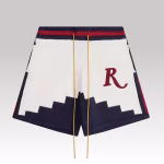 Rhude Saint Croix Straight-Leg Logo Drawstring Shorts